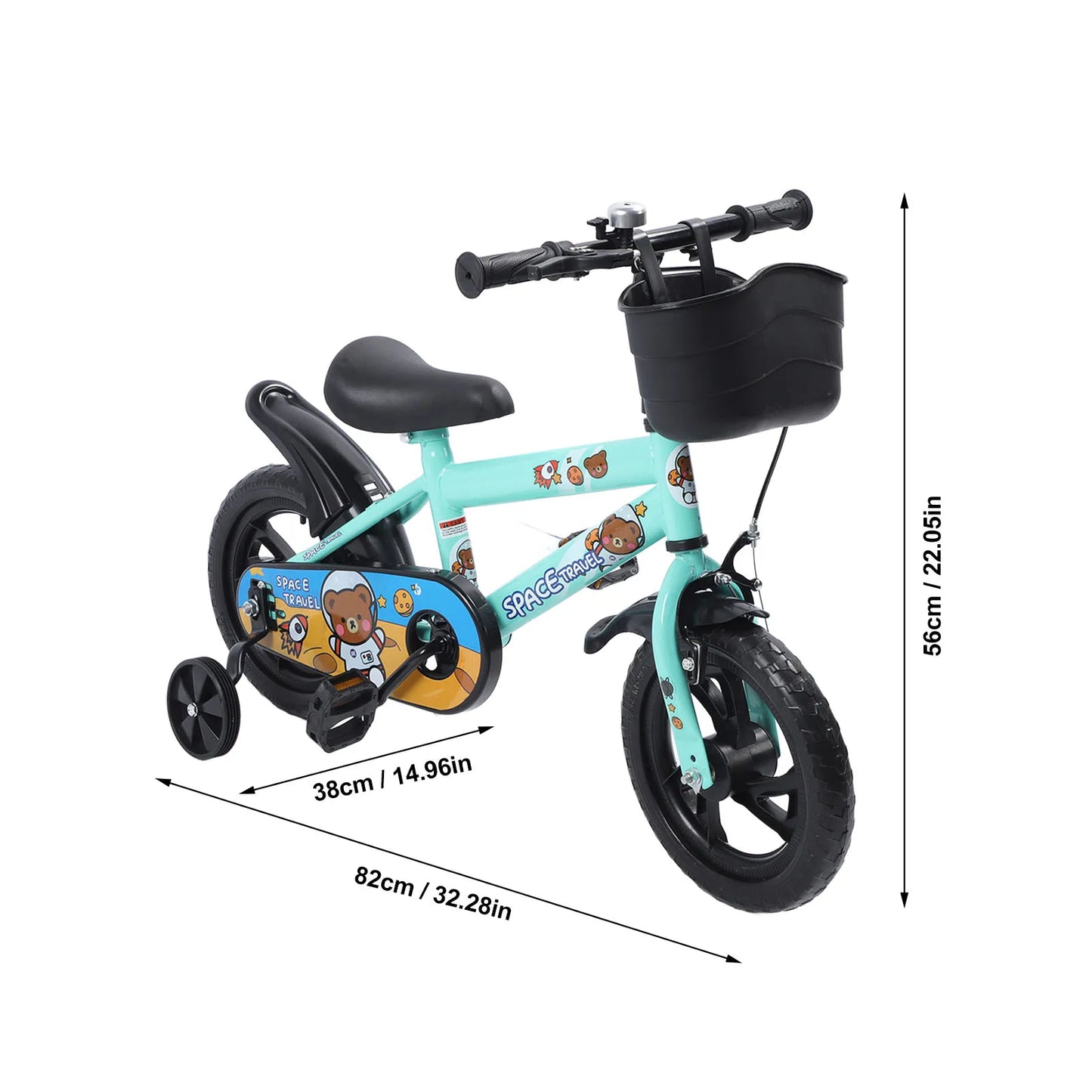 12 Inch Kids Bike Stable Riding High Carbon