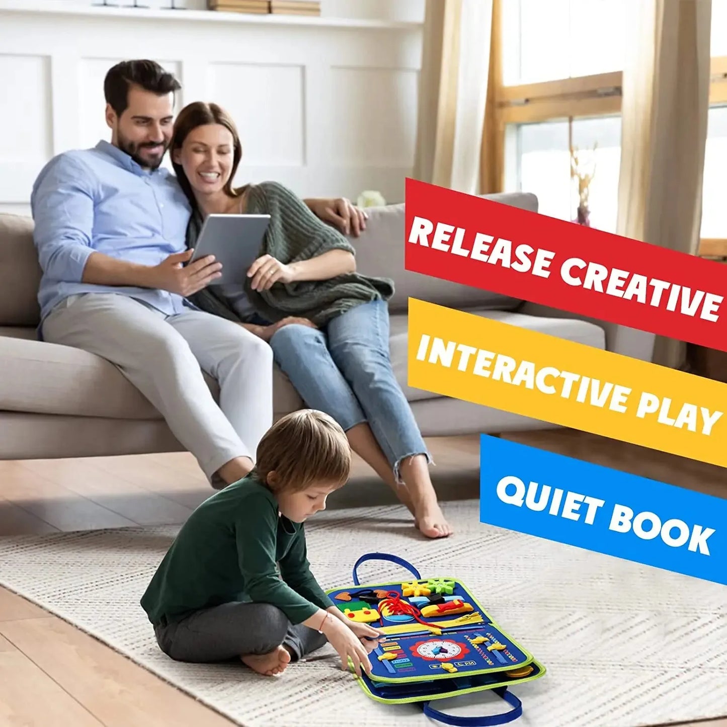 Sensory Activity Developing Board Toy