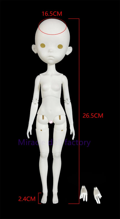 Little Girl Landoudou Resin Model Series Toy