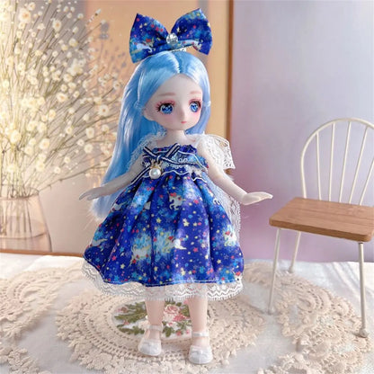 Eyes Comics Movable Joint Hinge Doll