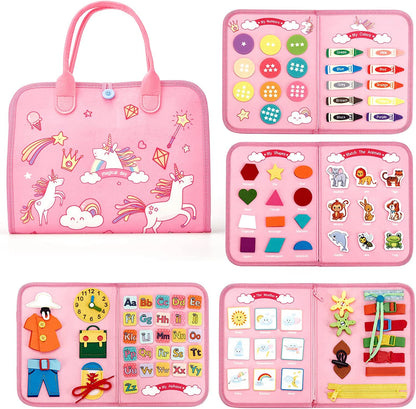 Busy Board Sensory Activity Developing Toy
