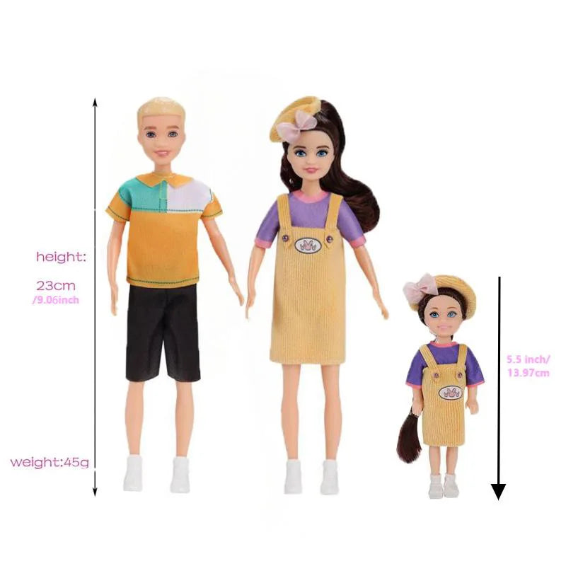 Dolls Lover Couple Set DIY Family