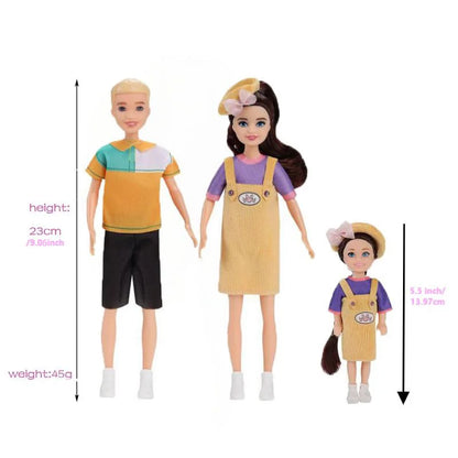 Dolls Lover Couple Set DIY Family