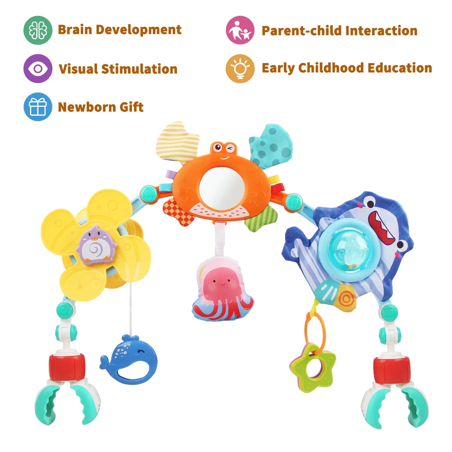 Baby Stroller Arch Toys Bouncer Toy