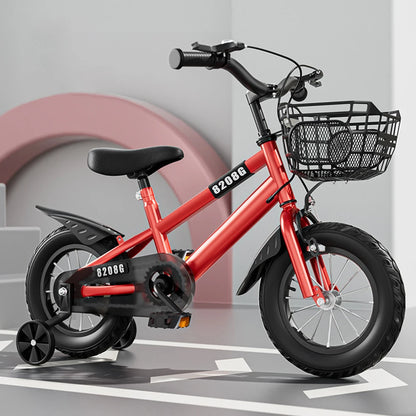 Training Wheels Basket Kids Bicycle