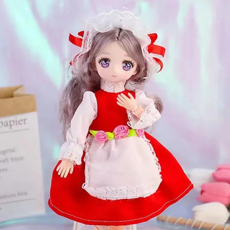 Blonde Brown Eyed Articulated Toys