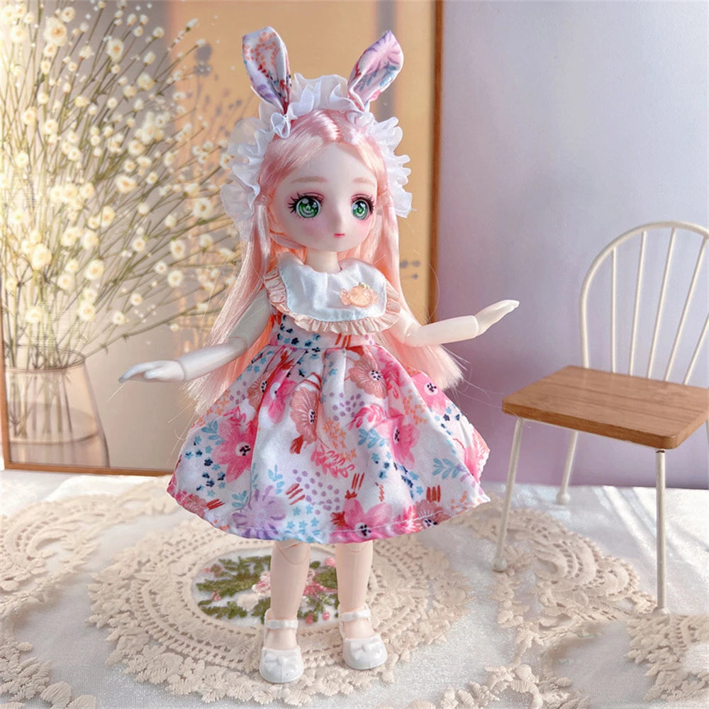 Eyes Comics Movable Joint Hinge Doll