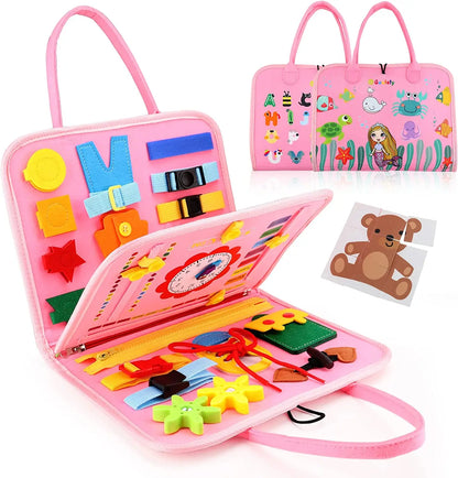 Busy Board Sensory Activity Developing Toy