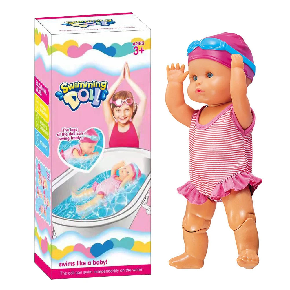 Baby Swimming Electric Doll
