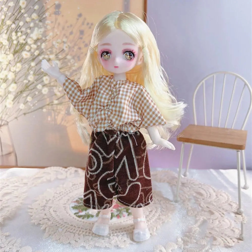 Eyes Comics Movable Joint Hinge Doll