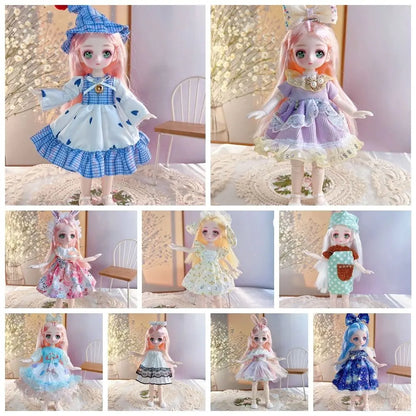 Eyes Comics Movable Joint Hinge Doll