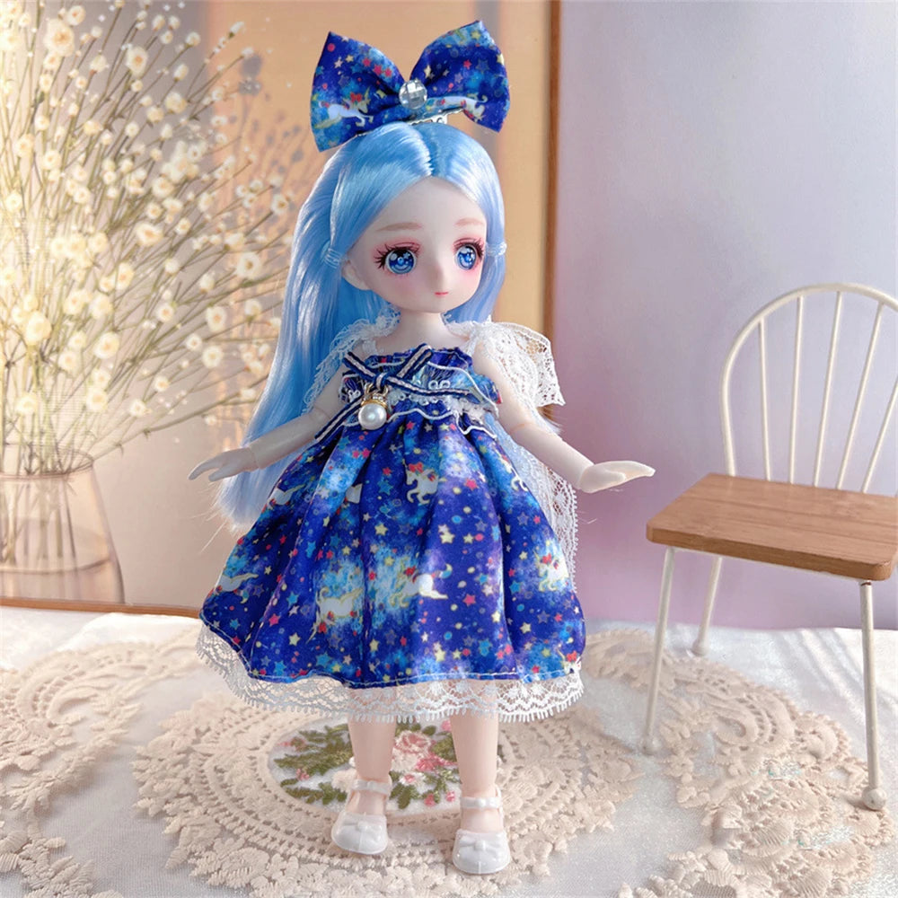Eyes Comics Movable Joint Hinge Doll