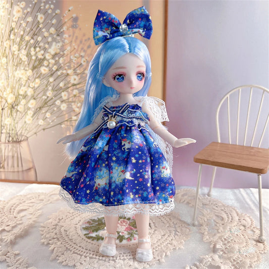 Eyes Comics Movable Joint Hinge Doll