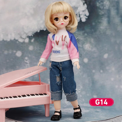 Doll Movable Joints Girls Toy