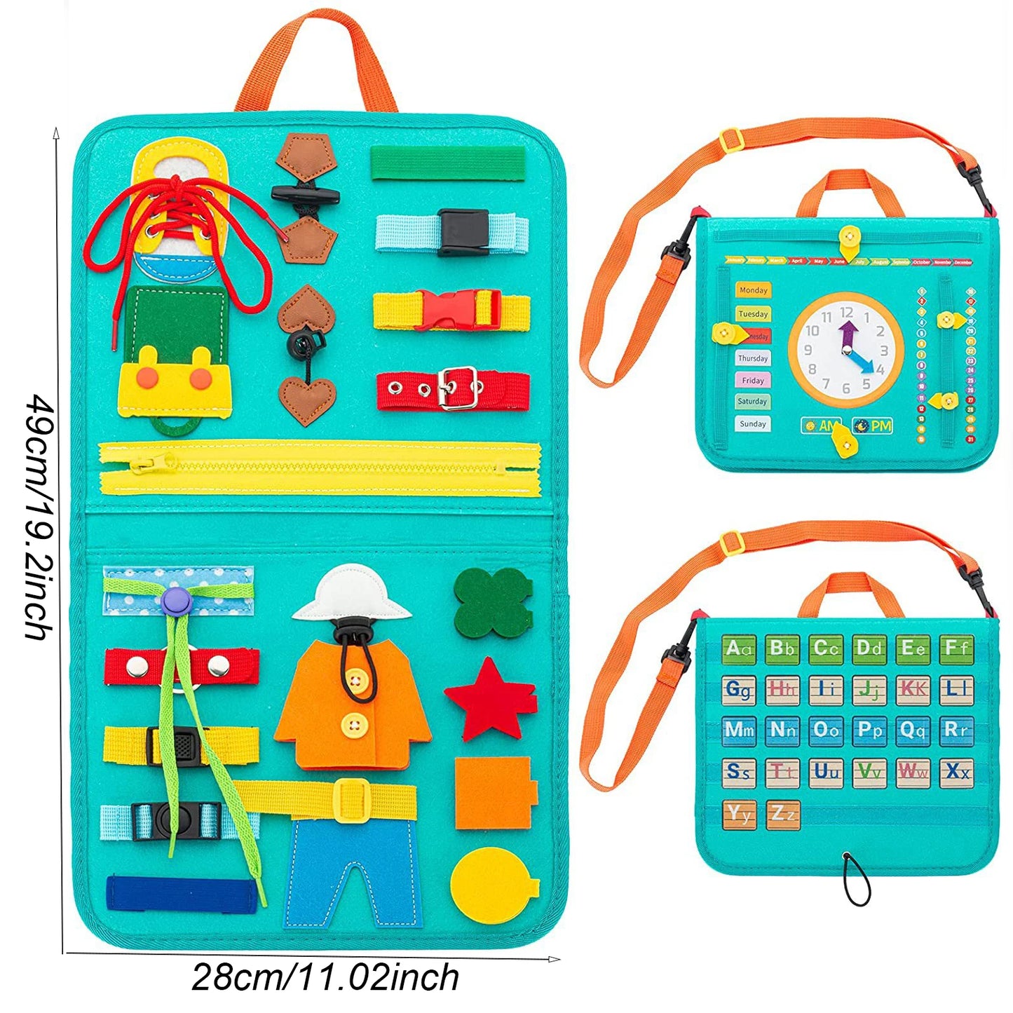 Busy Board Sensory Activity Developing Toy