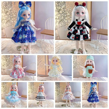 Eyes Comics Movable Joint Hinge Doll