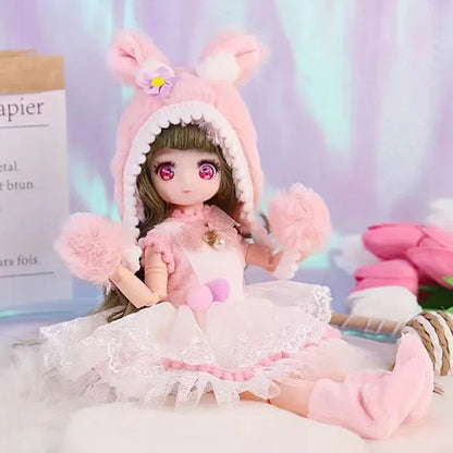 Blonde Brown Eyed Articulated Toys
