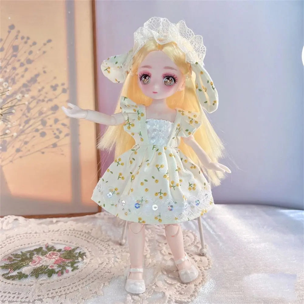 Eyes Comics Movable Joint Hinge Doll