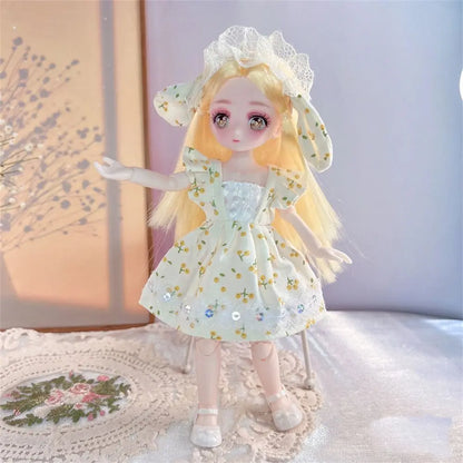 Eyes Comics Movable Joint Hinge Doll