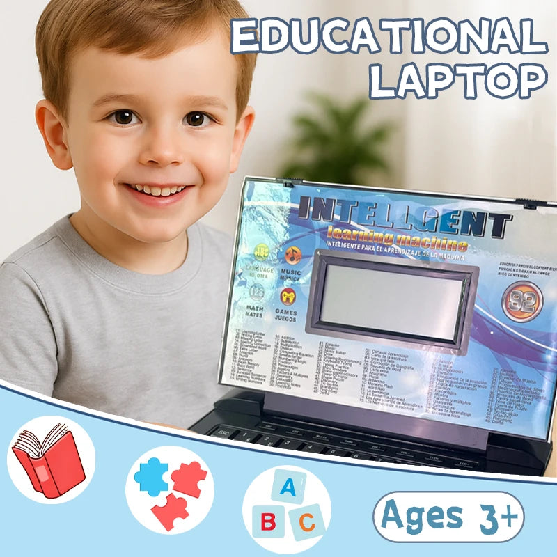 Kids' Educational Laptop Toy (Ages 3+)
