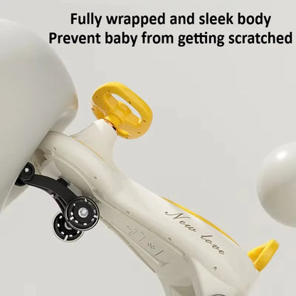 Kids Wiggle Car Ride On Toy with Music