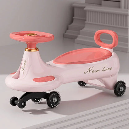 Kids Wiggle Car Ride On Toy with Music