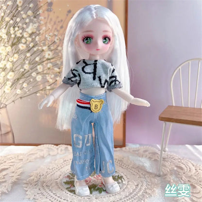 Eyes Comics Movable Joint Hinge Doll