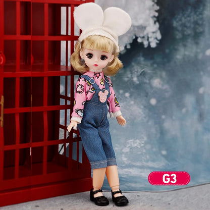 Doll Movable Joints Girls Toy