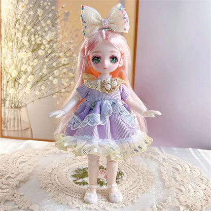 Eyes Comics Movable Joint Hinge Doll