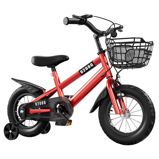Training Wheels Basket Kids Bicycle