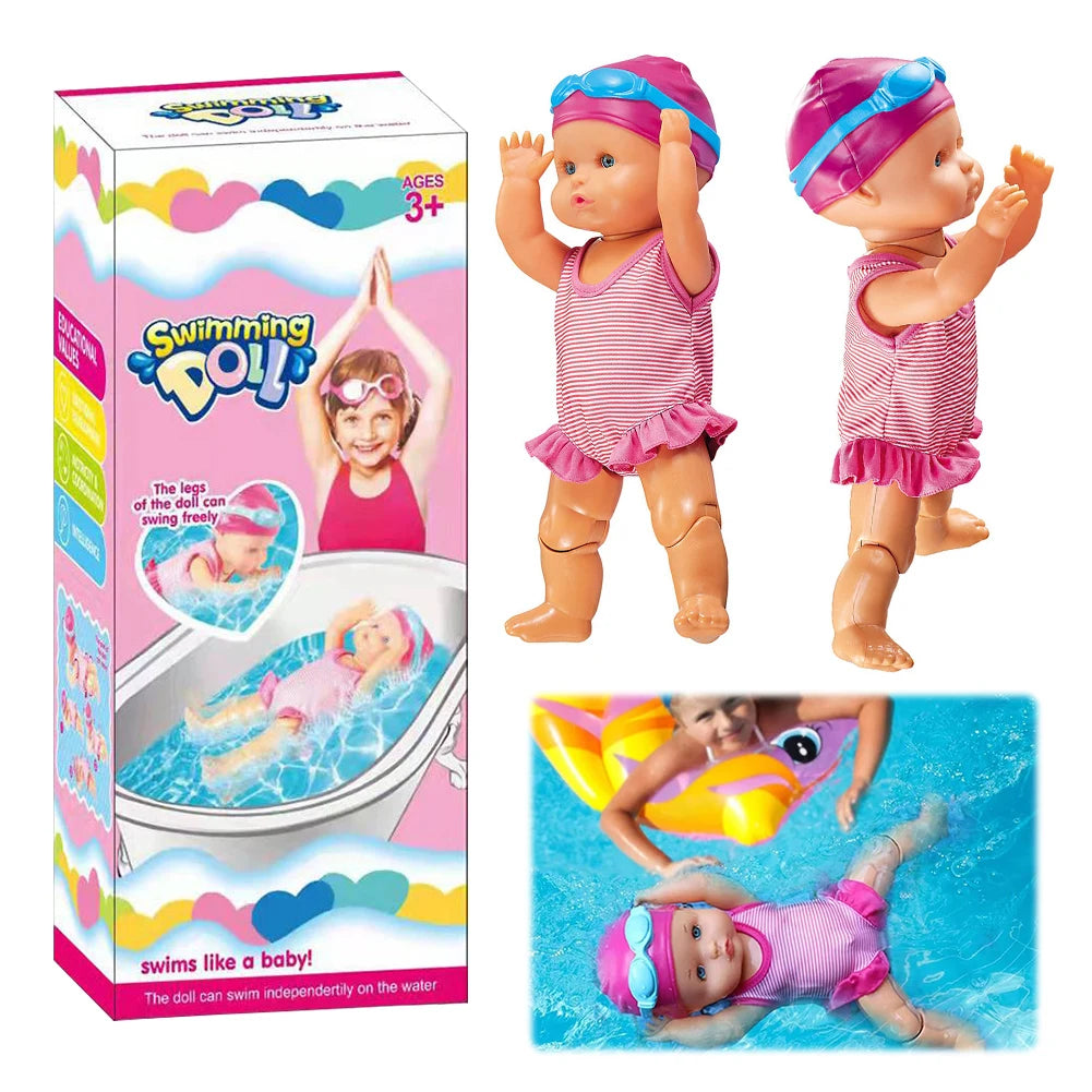 Baby Swimming Electric Doll