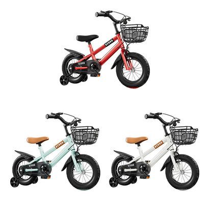 Training Wheels Basket Kids Bicycle