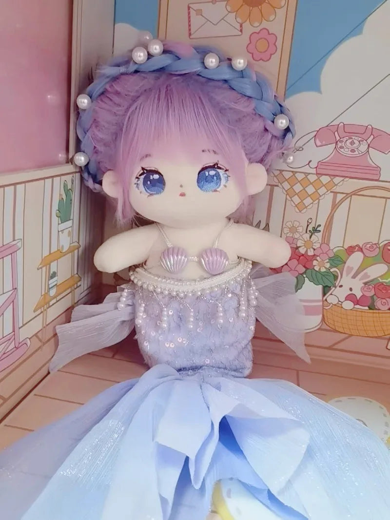Cotton Doll DIY Dress Clothes Outfit Accessories
