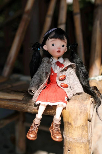 Little Girl Landoudou Resin Model Series Toy