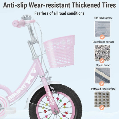 Kids Bike 12-20in  for Girls Ages 3-13 Years
