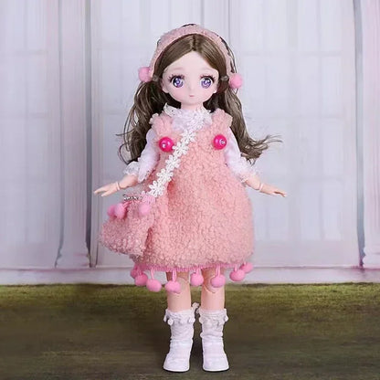 Blonde Brown Eyed Articulated Toys