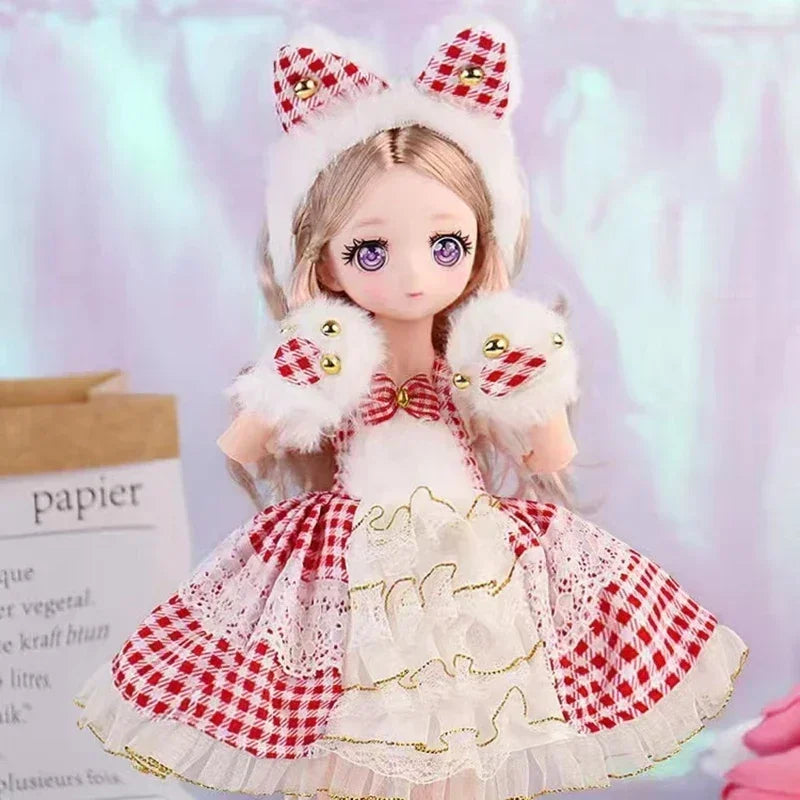Blonde Brown Eyed Articulated Toys