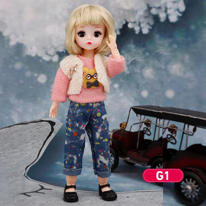 Doll Movable Joints Girls Toy