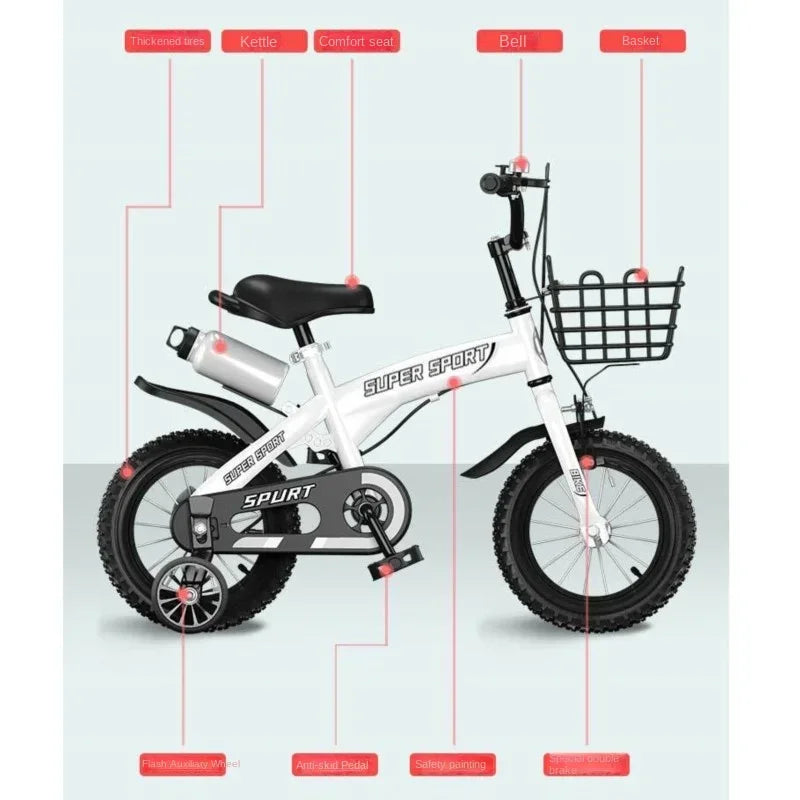 Children's Bicycles for Boys Aged 3-10 Years