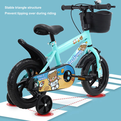 12 Inch Kids Bike Stable Riding High Carbon