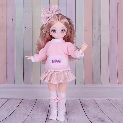 Blonde Brown Eyed Articulated Toys