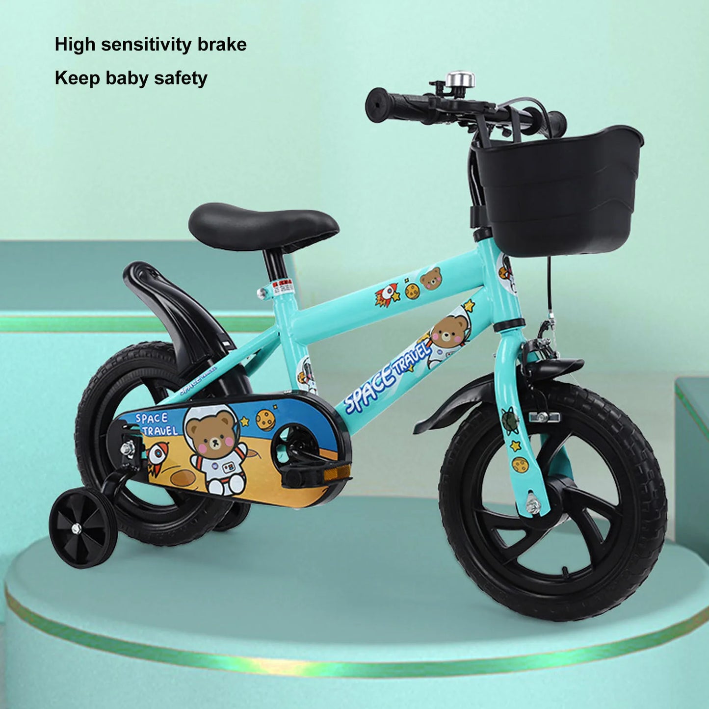 12 Inch Kids Bike Stable Riding High Carbon
