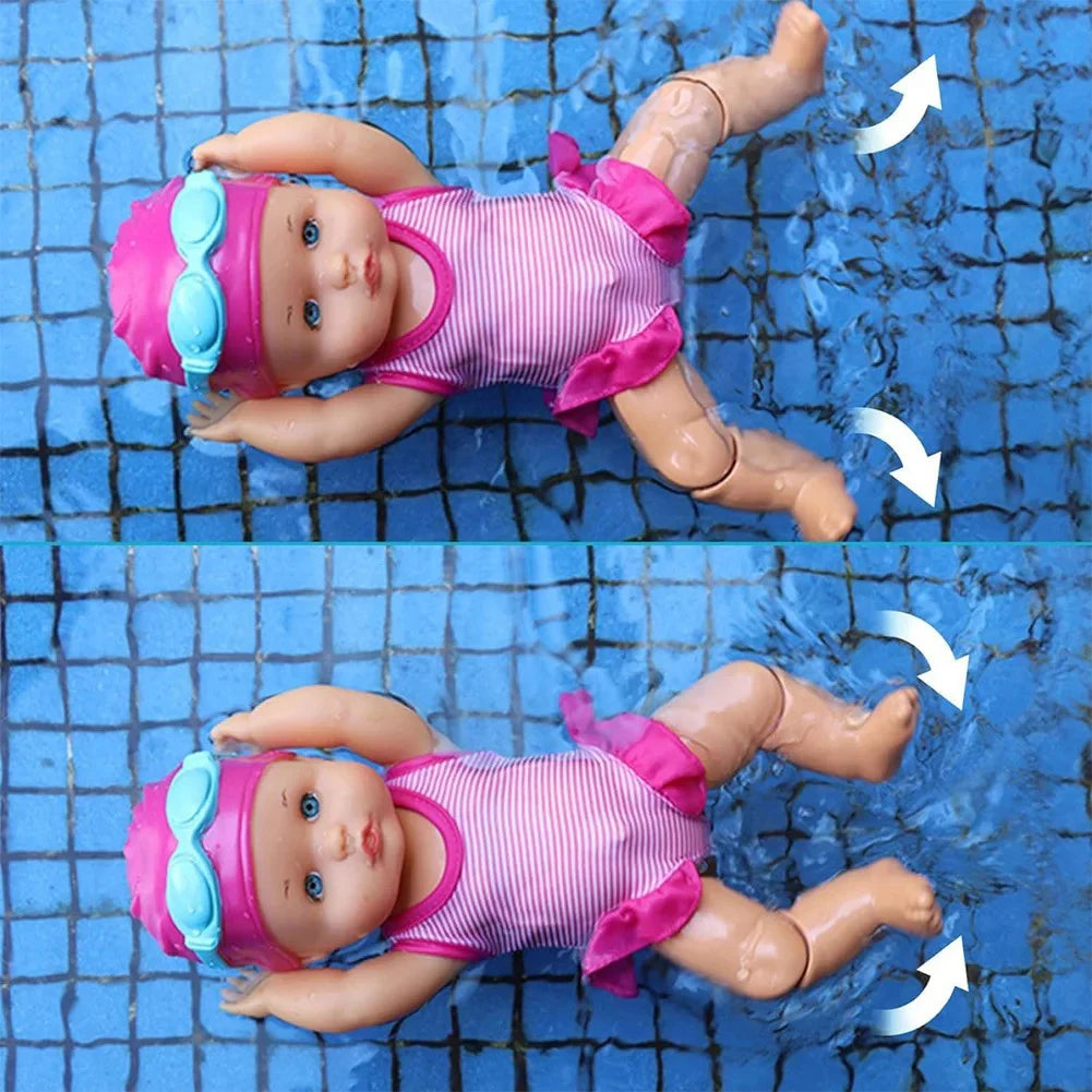 Baby Swimming Electric Doll